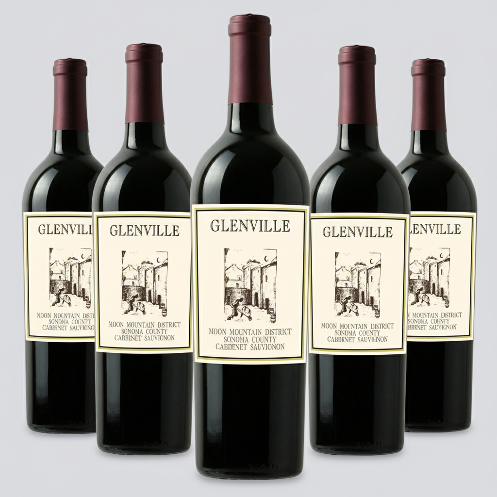 Moon Mountain District Sonoma County Cabernet Sauvignon 12 Bottle Case by Glenville Varietal