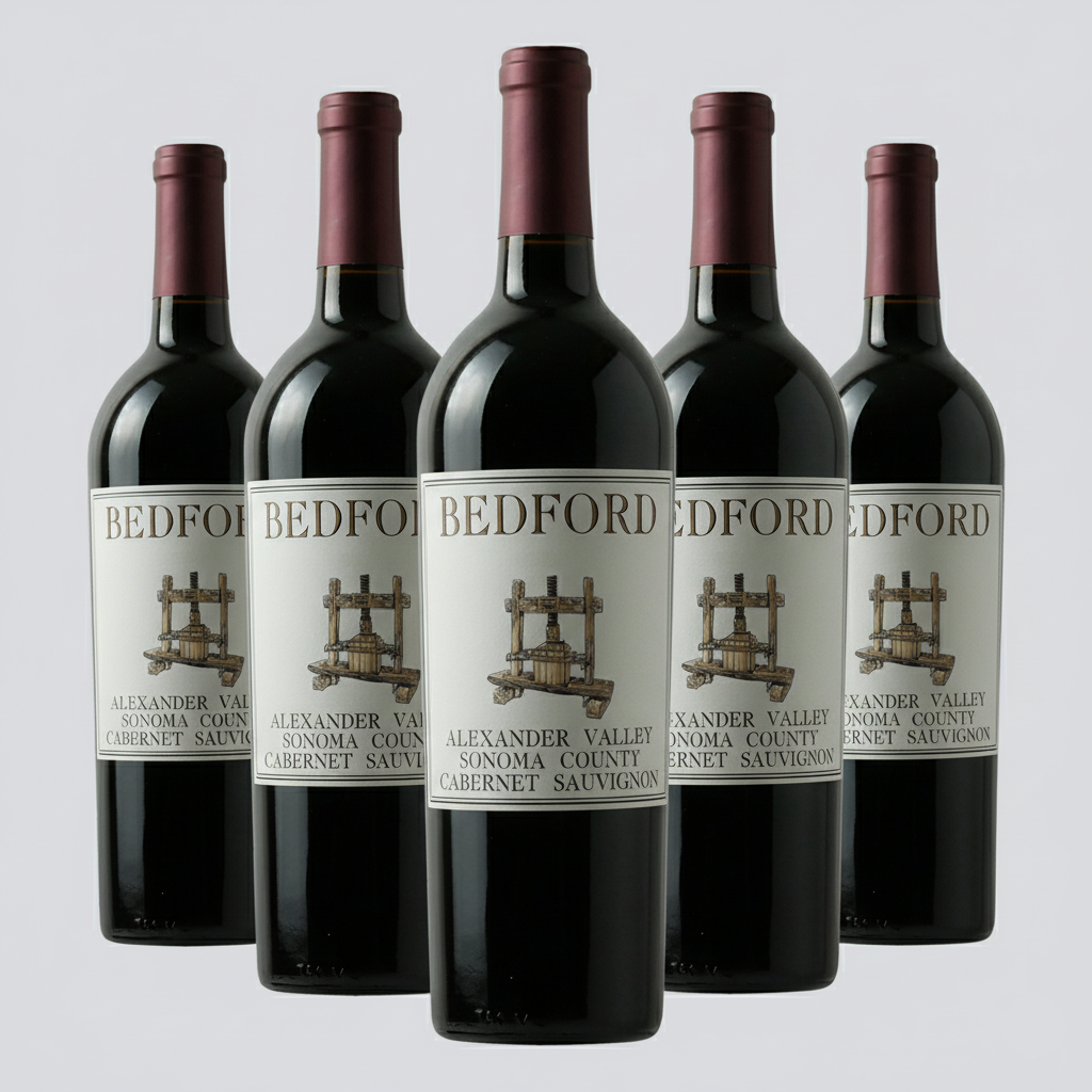 Alexander Valley Sonoma County Cabernet Sauvignon 12 Bottle Case by Bedford