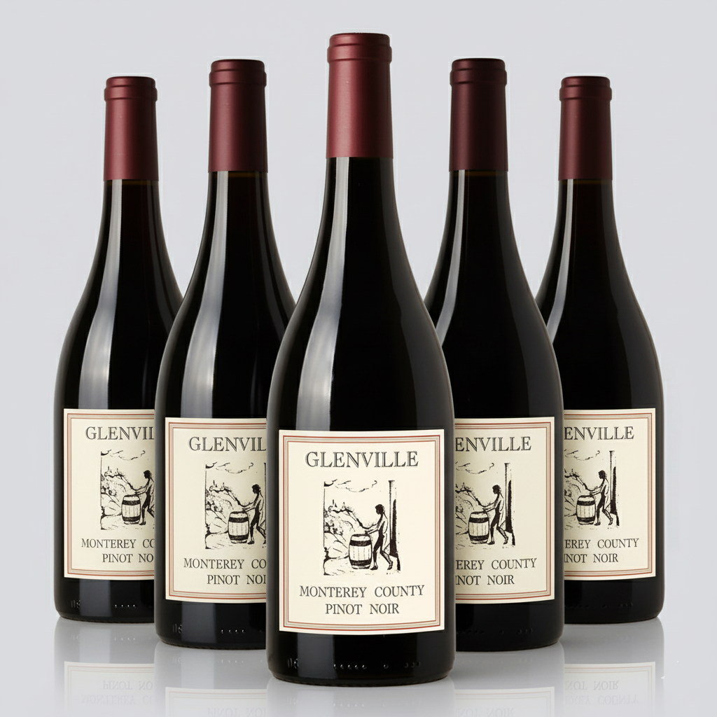 Monterey County Pinot Noir 12 Bottle Case by Glenville Varietal