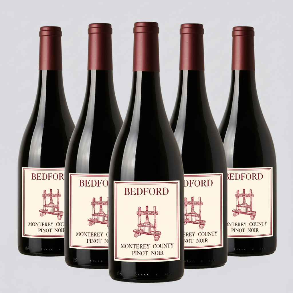 Monterey County Pinot Noir 12 Bottle Case by Bedford