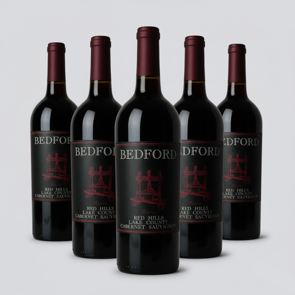 Red Hills Lake County Cabernet Sauviginon 12 Bottle Case by Bedford
